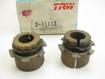 (2) TRW 11113 Front Suspension Alignment Camber Caster Bushing - 1/4 Degree 4WD