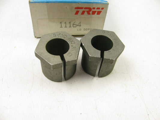 (2) TRW 11164 Front Alignment Caster/Camber Adjustment Bushings -1/4 To 1/4 Deg