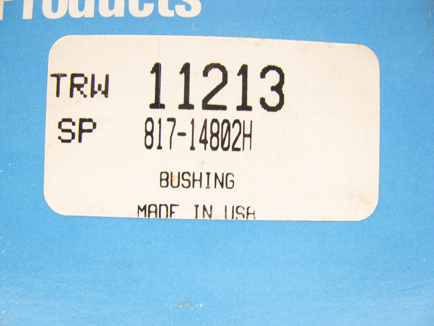 (2) TRW 11213 Front Caster/Camber Bushing 3-1/8 Deg. 83-89 Ranger Bronco II 4WD