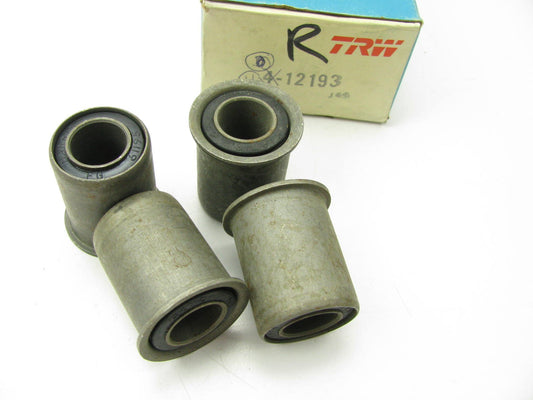(4) TRW 12193 Front Lower Suspension Control Arm Bushings