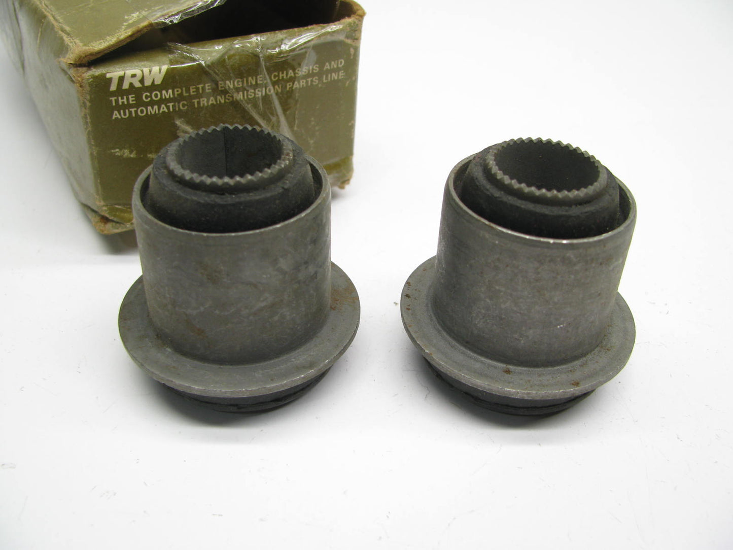 (2) TRW 12197  Control Arm Bushing Front Upper  For 1961 Lincoln Continental