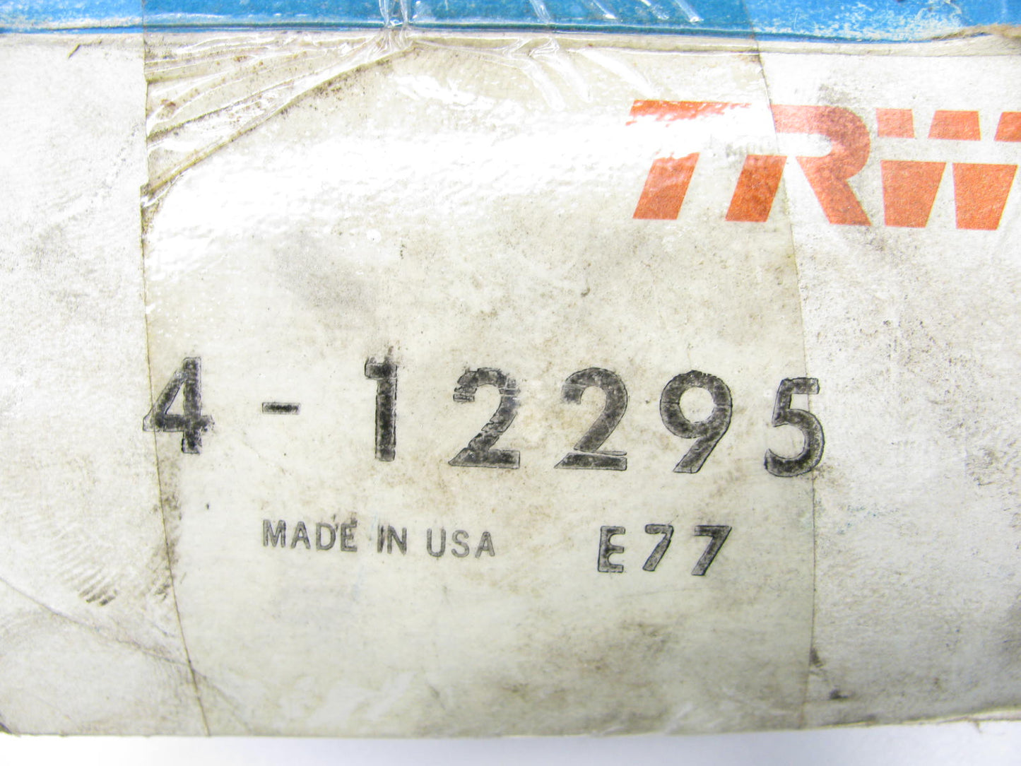 (4) TRW 12295 Front Upper Suspension Control Arm Bushings