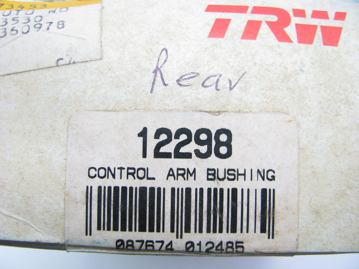 TRW 12298 Front Lower Suspension Control Arm Bushing
