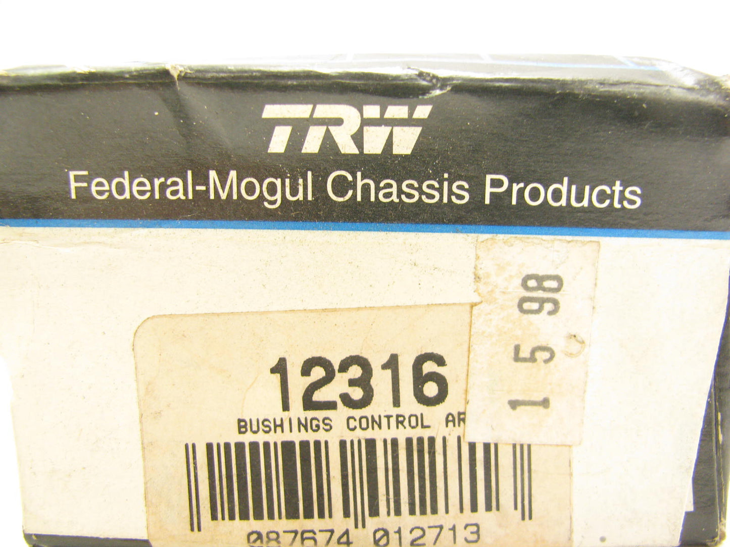TRW 12316 Suspension Control Arm Bushing - Front Lower