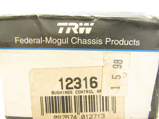 TRW 12316 Suspension Control Arm Bushing - Front Lower