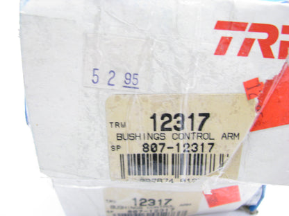 (2) TRW 12317 Front Suspension Upper Control Arm Bushing 75-80 Granada, Monarch