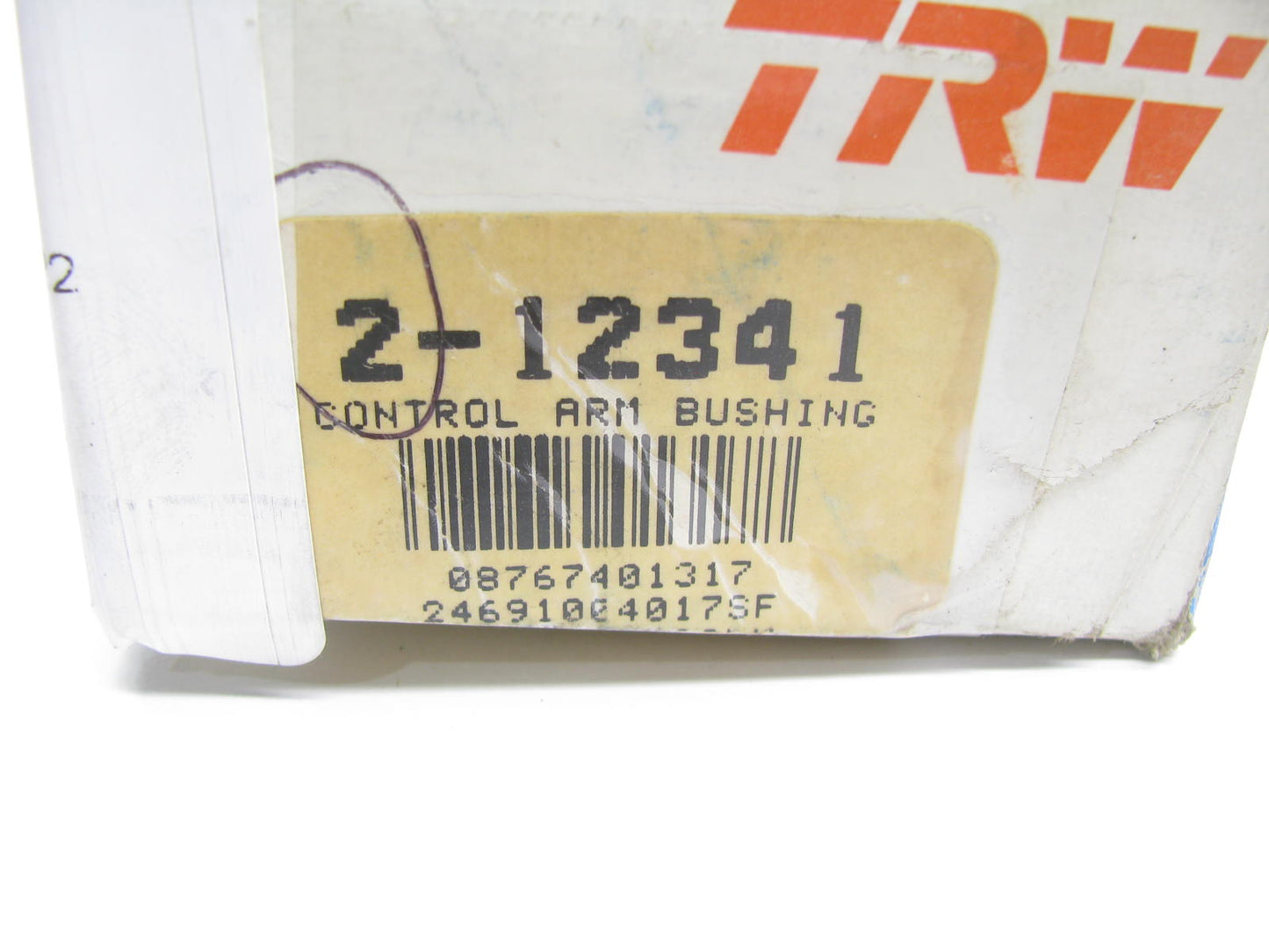 (2) TRW 12341 Upper Control Arm Bushings For 1968-1983 Fiat 124, Spider