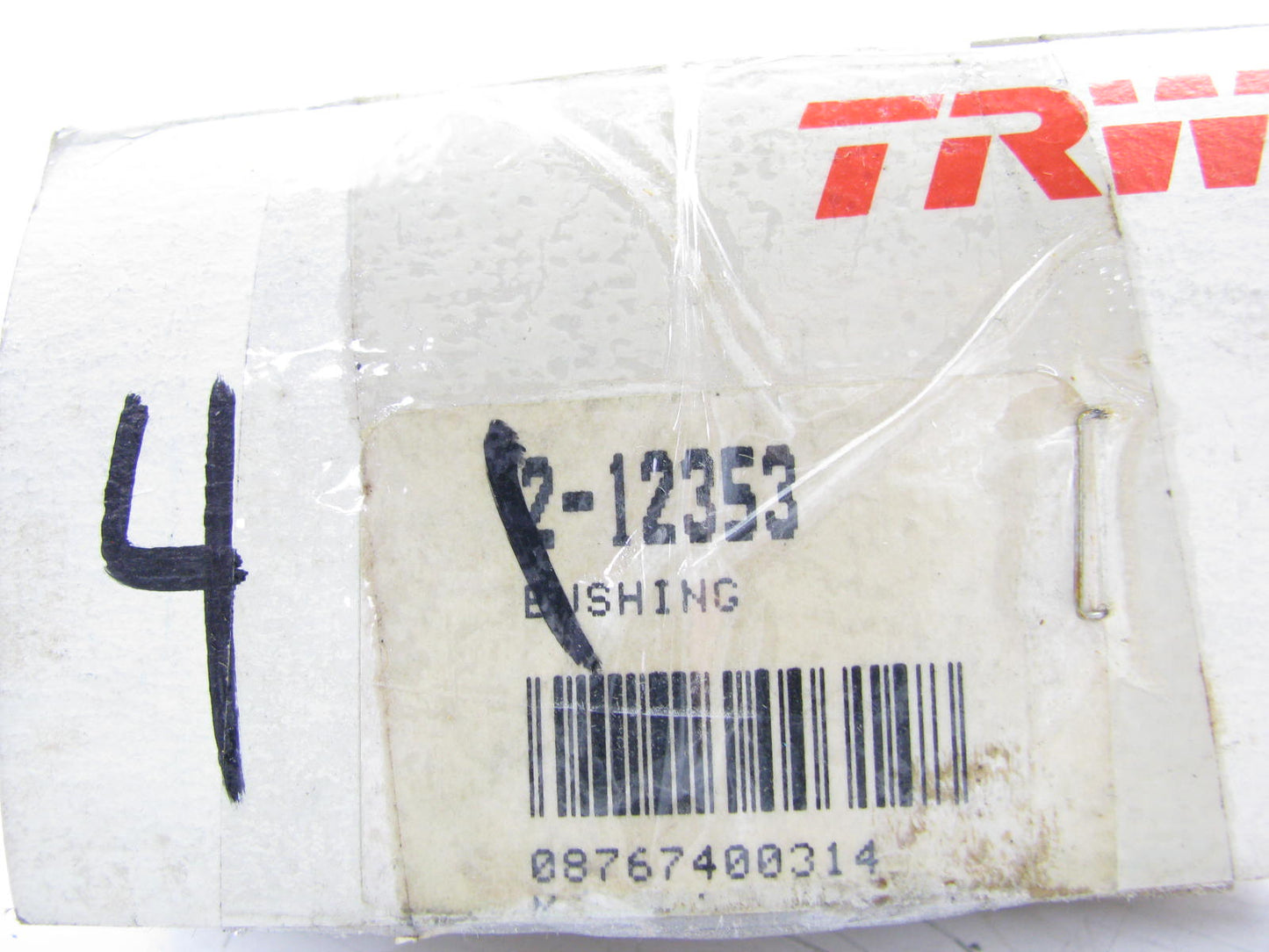 (4) TRW 12353 Front Suspension Upper Control Arm Bushings