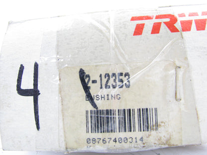 (4) TRW 12353 Front Suspension Upper Control Arm Bushings