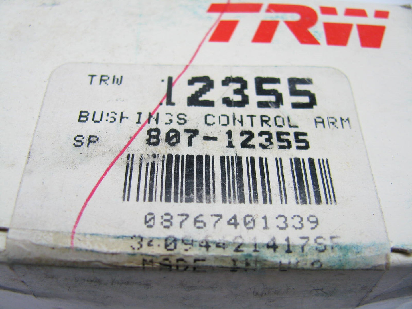 TRW 12355 Front Suspension Lower Control Arm Bushing