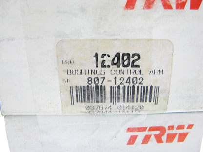 (2) TRW 12402 Front Upper Suspension Control Arm Bushings