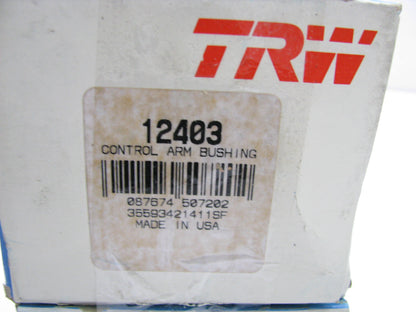 (2) TRW 12403 Suspension Control Arm Bushing Front Lower