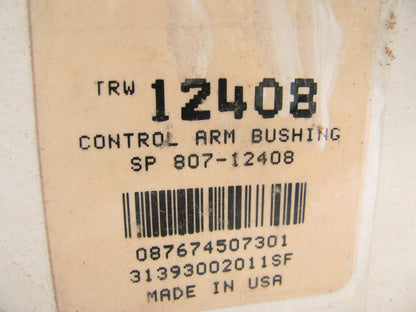 TRW 12408 FRONT Control Arm Bushing