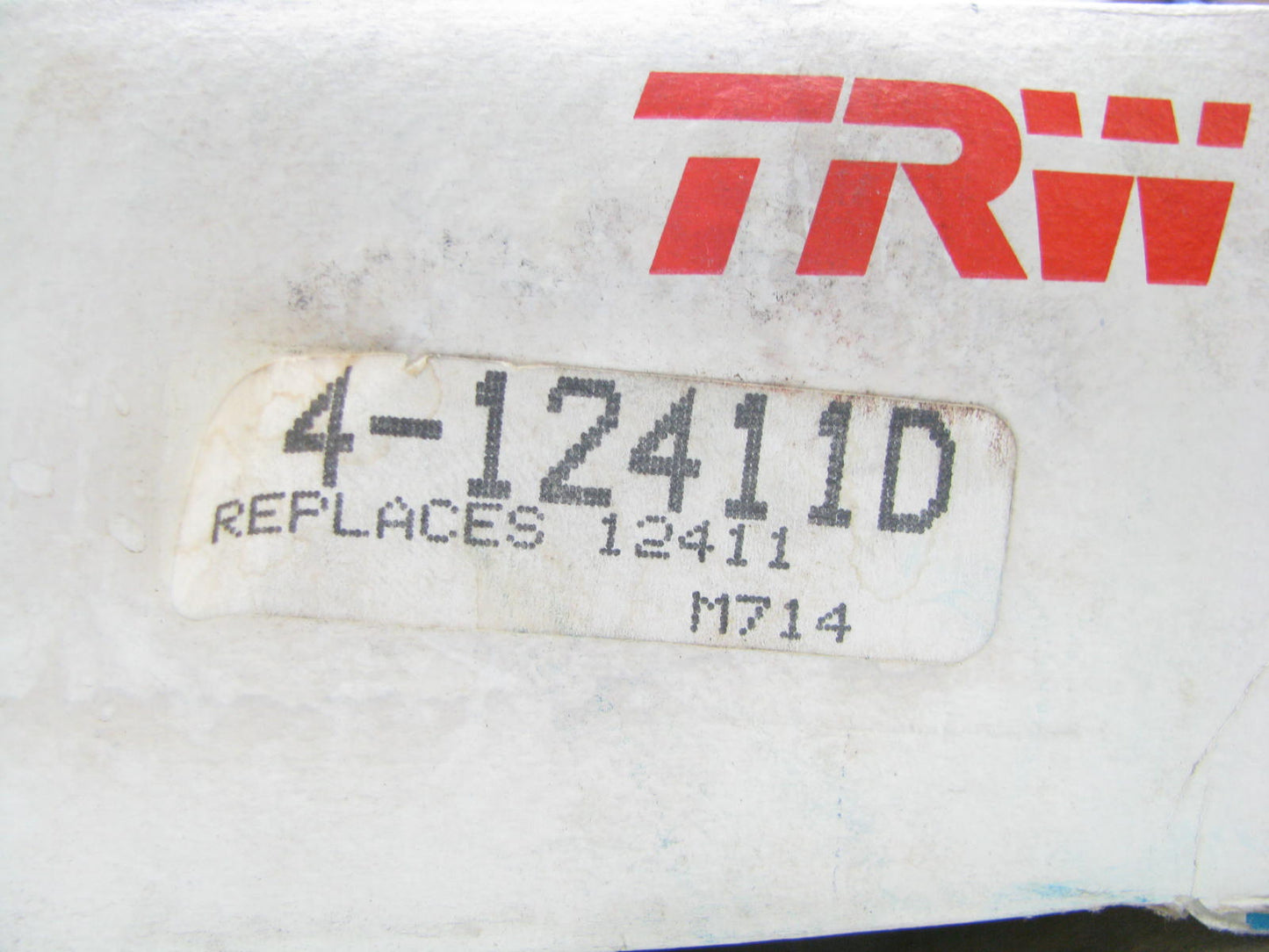 (4) TRW 12411D Suspension Control Arm Bushing - Front Lower