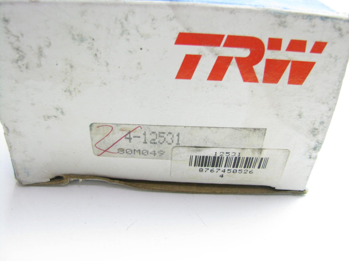 (2) TRW 12531 Front Upper Control Arm Bushings - 1988-1989 CHEVY GMC C3500 Van