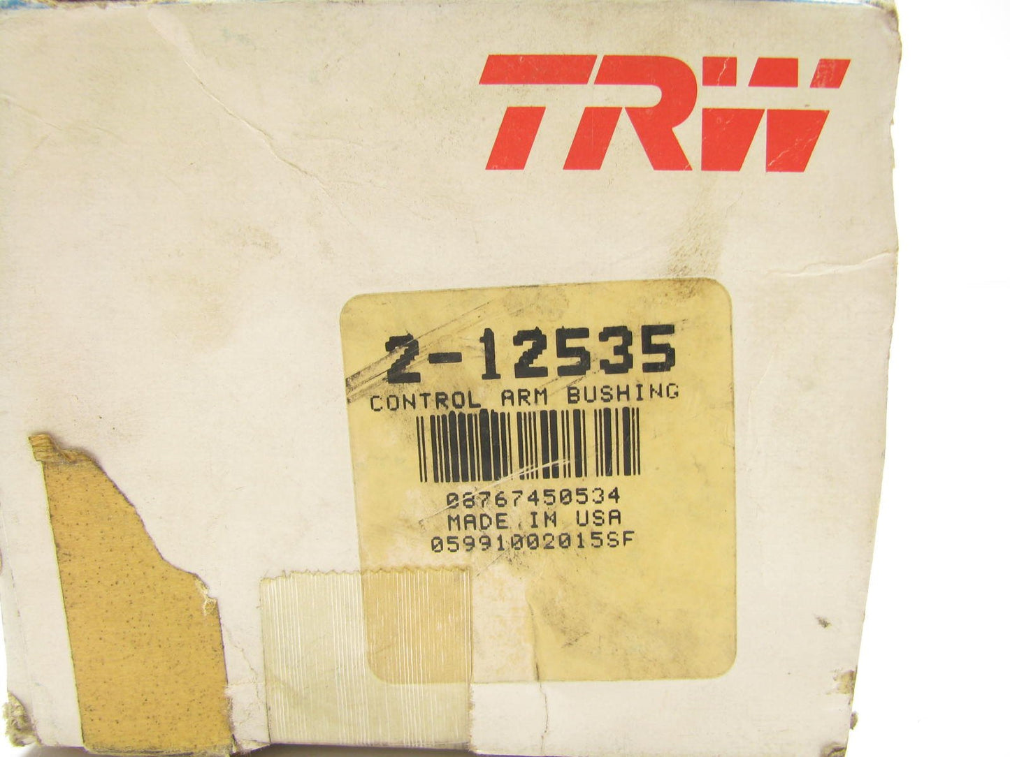 (2) TRW 12535 Suspension Control Arm Bushings - Front