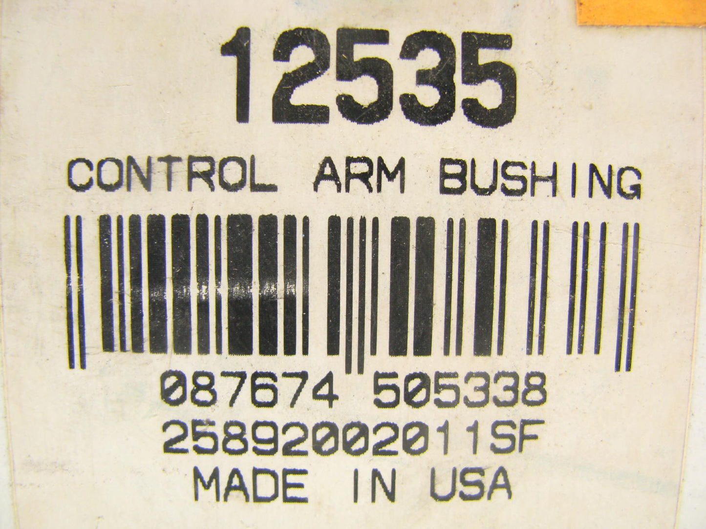 TRW 12535 Suspension Control Arm Bushing - Front Lower