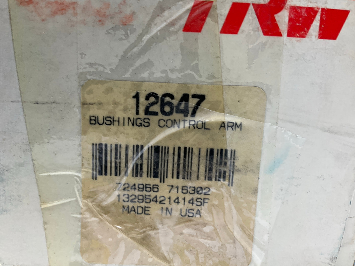 TRW 12647 Front Lower Suspension Control Arm Bushing