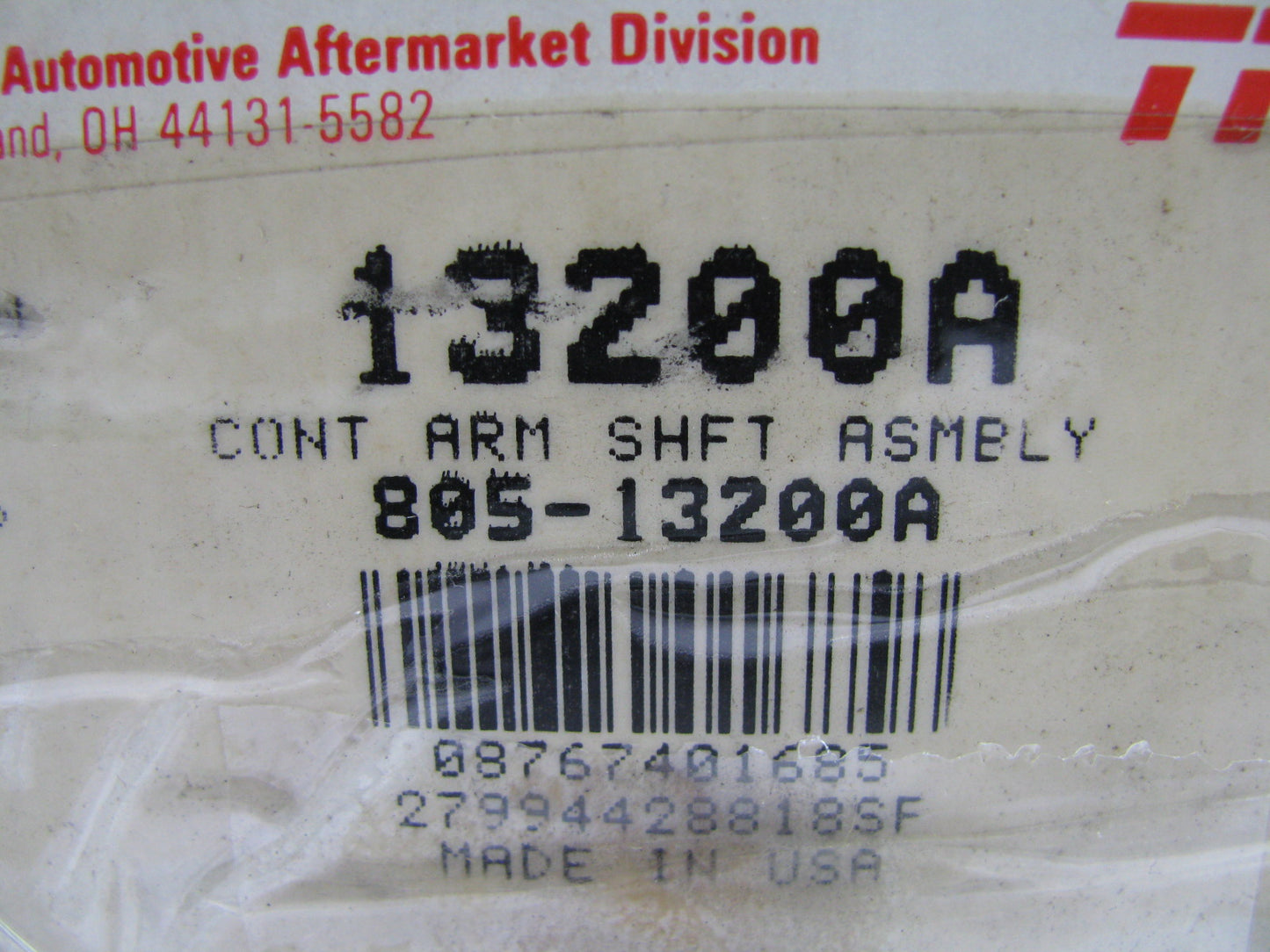 TRW 13200A Suspension Control Arm Shaft Kit - Front Upper