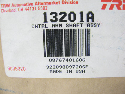 (2)  TRW 13201A Suspension Front Upper Control Arm Shaft Kit