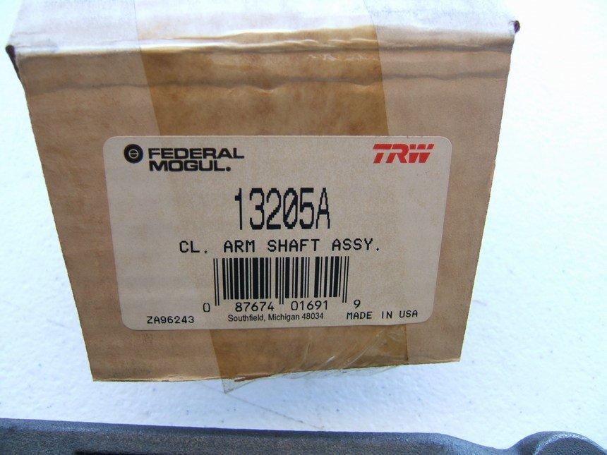 (2) TRW 13205A Front Upper Control Arm Shaft Kits