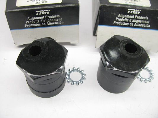 (2) TRW 13235A Rear Alignment Control Arm Camber Adjust Bushing - 1 Degree