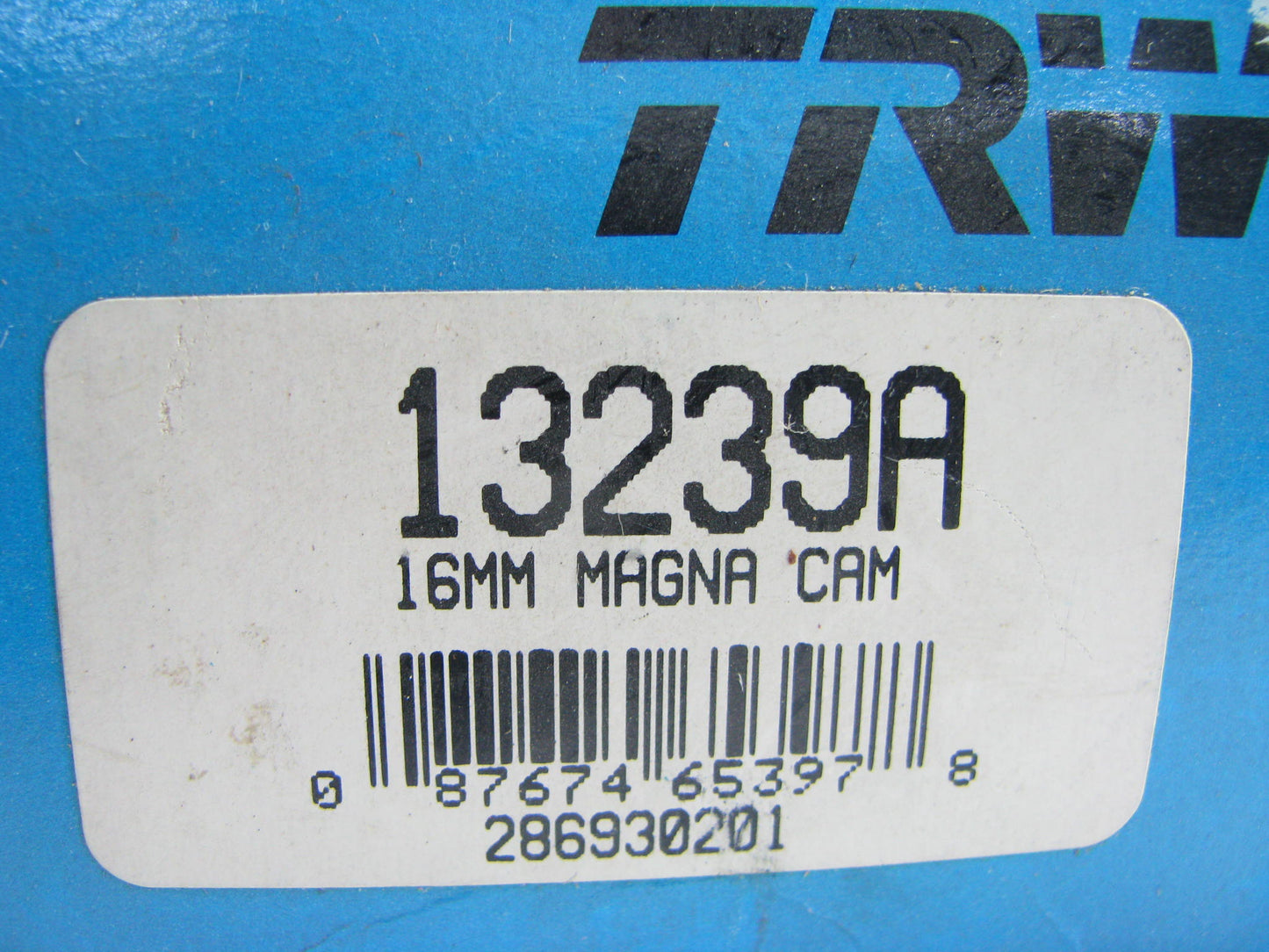 (2) Front Alignment Cam Bolt Kit Front -Lower TRW 13239A