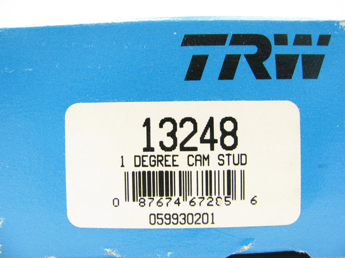 TRW 13248 Front Alignment Camber Stud Kit - 1 Degree 1986-1989 Honda Accord