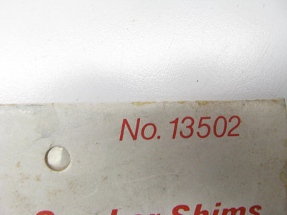TRW 13502 Caster / Camber Shims - 25 Pack - 1/16'' Thick, Bolt Size 7/16''-1/2''