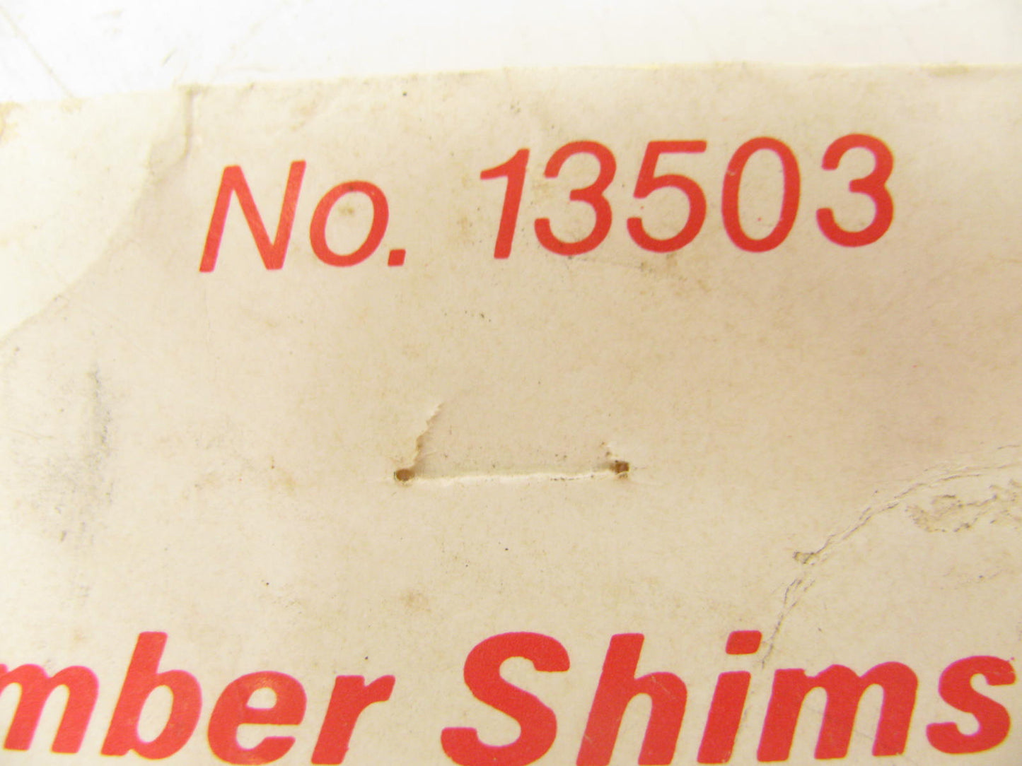 TRW 13503 Suspension Alignment Caster Camber Shim 7/16-1/2'' X 1/8'' Thick 25/Pack