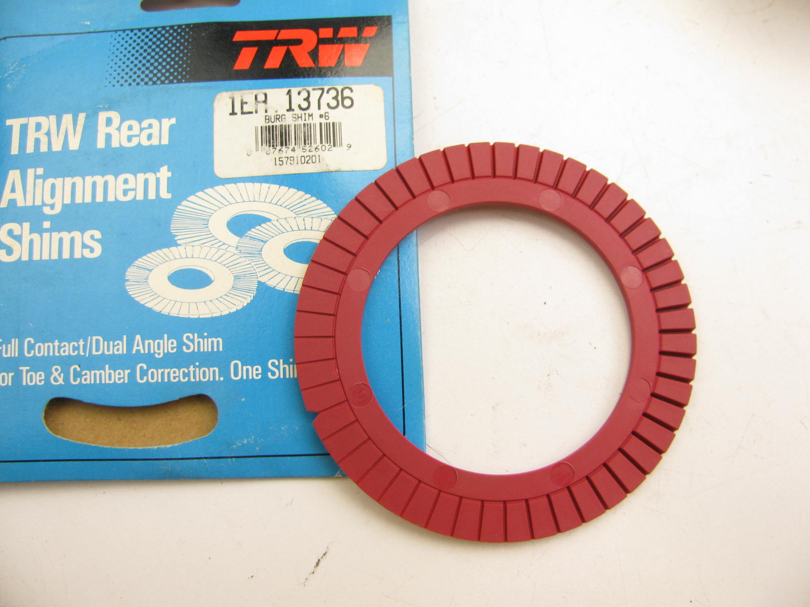 TRW 13736 Rear Suspension Alignment Full Contact Shim - 1-1/2 Degree ...