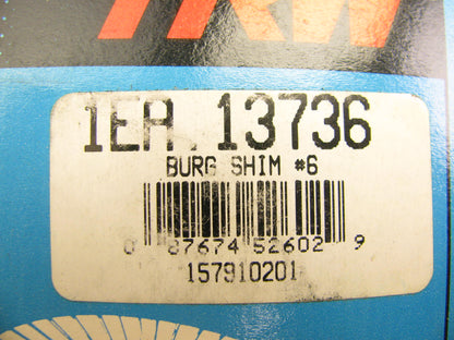 TRW 13736 Rear Suspension Alignment Full Contact Shim - 1-1/2 Degree