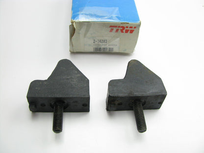(2) TRW 14203 Front Suspension Lower Control Arm Bumpers
