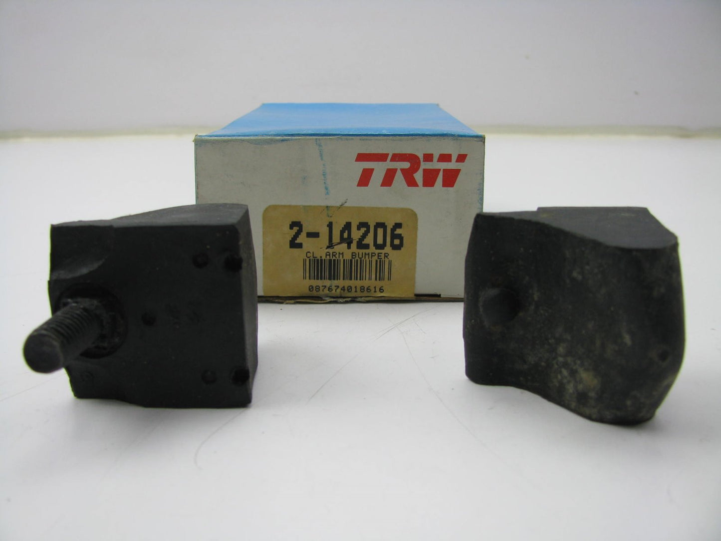 (2) TRW 14206 Front Upper Suspension Control Arm Bumpers