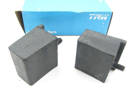 (2) TRW 14212 Front Upper Suspension Control Arm Bumper Set