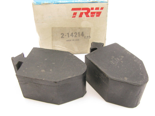 (2) TRW 14214 Suspension Control Arm Bumper - Front Lower