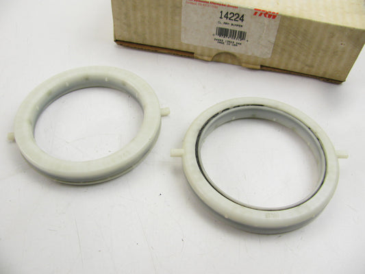 (2) TRW 14224 Front Upper Strut Mount Bearings For 1988-92 Lincoln Continental