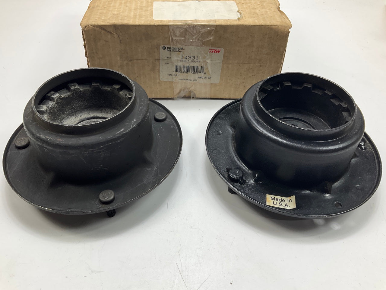 (2) TRW 14331 Front Suspension Strut Mount