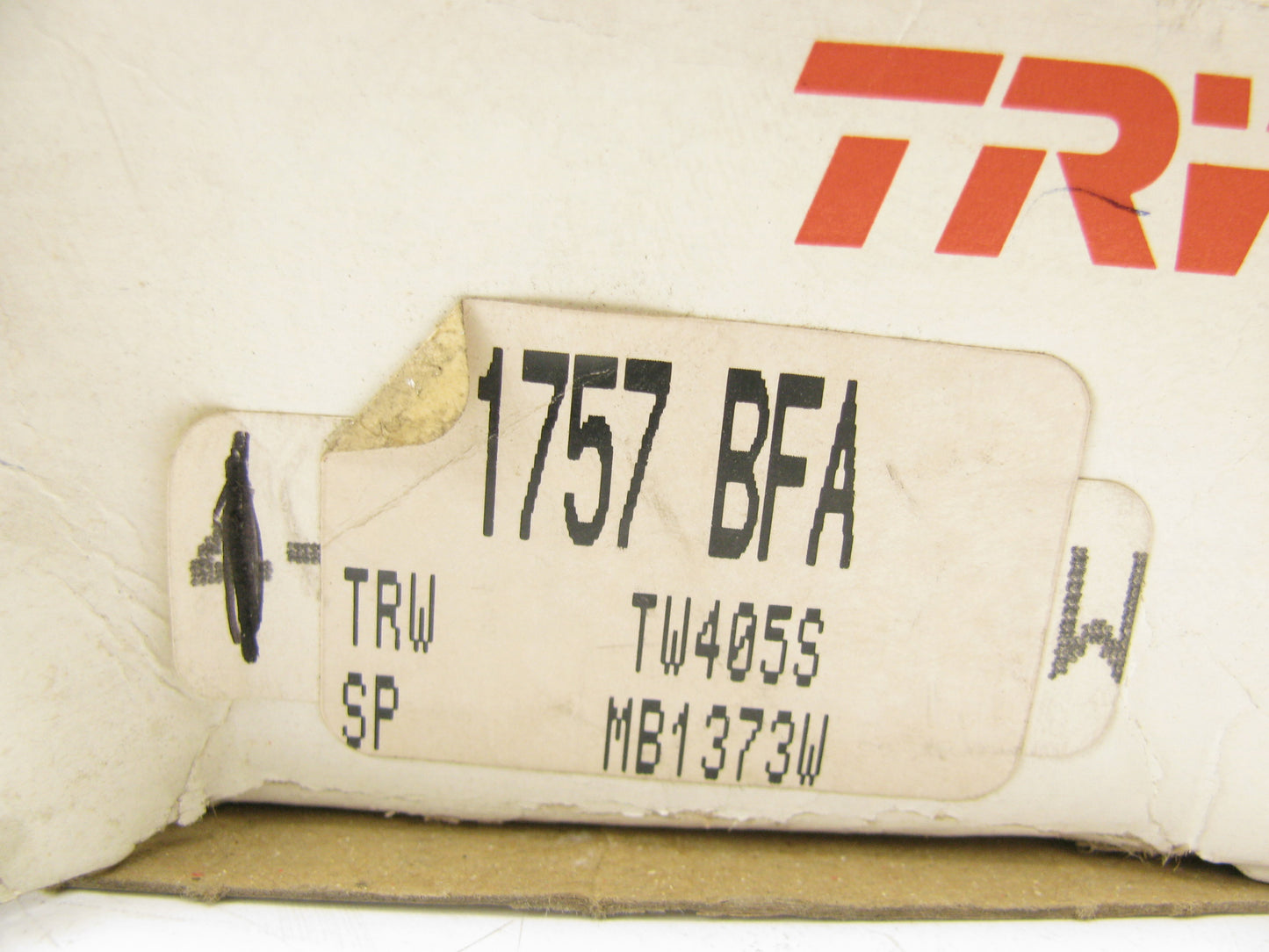 TRW 1757BFA Crankshaft Thrust Washer Set - Mack EN672 707 END673 675 676 707 711