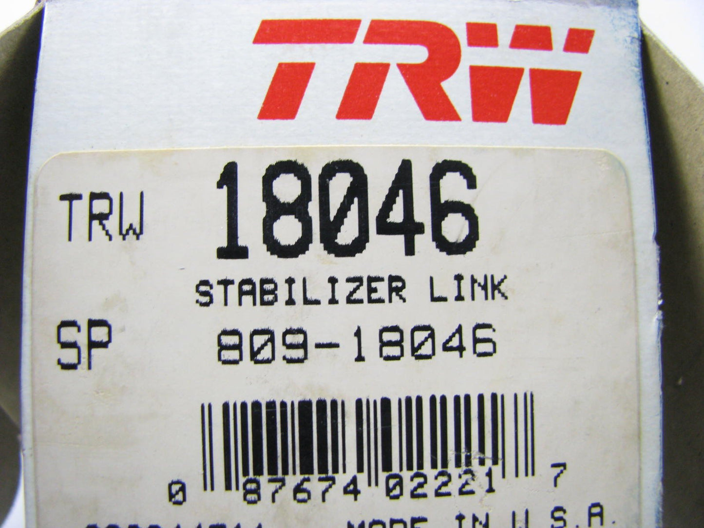 TRW 18046 Suspension Stabilizer Sway Bar Link Kit