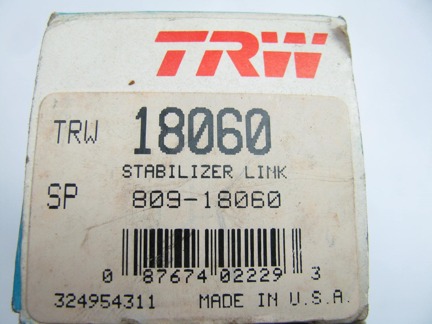 TRW 18060 Front Suspension Stabilizer Bar Link Kit