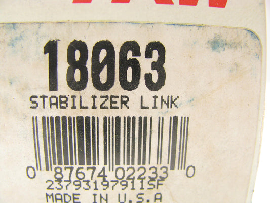 TRW 18063 Front Suspension Stabilizer Sway Bar Link Kit