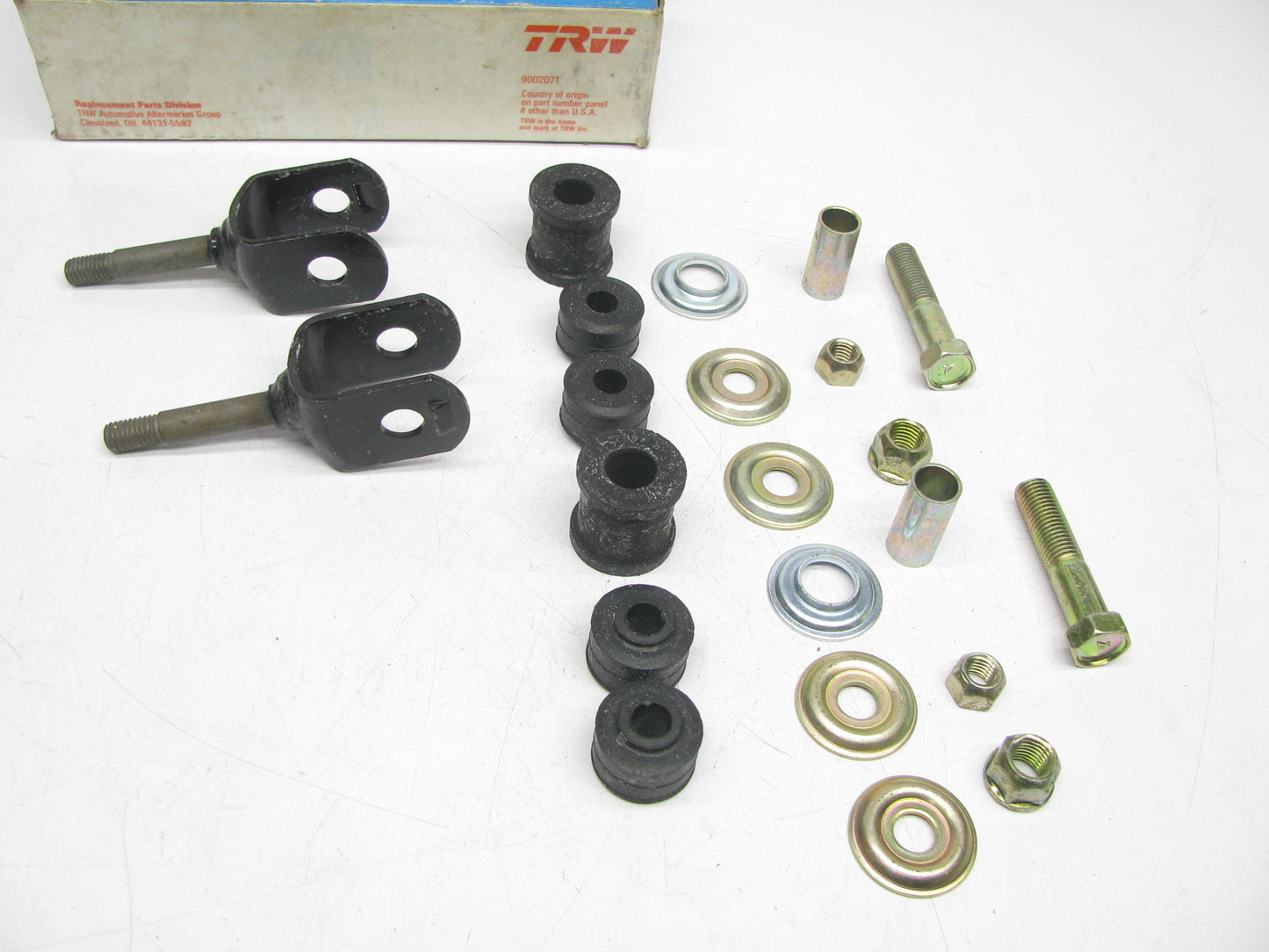 (2) TRW 18085 Rear Stabilizer Sway Bar Link Kits For 1981-1985 Toyota Supra