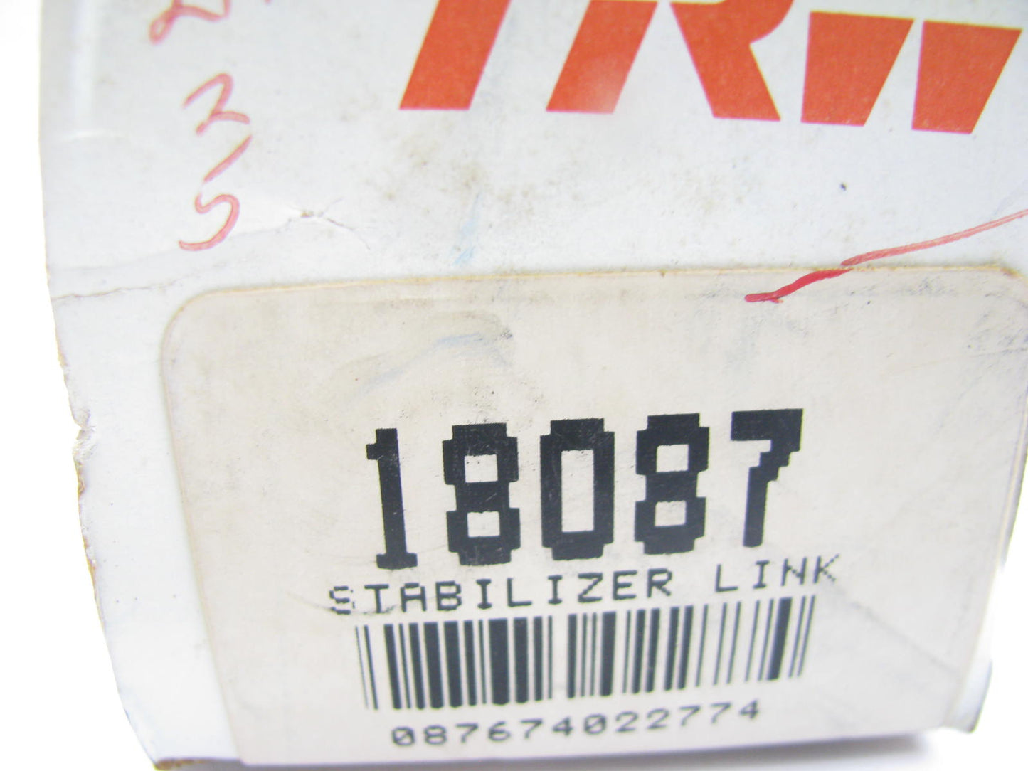 TRW 18087 Suspension Stabilizer Sway Bar Link Kit - Rear