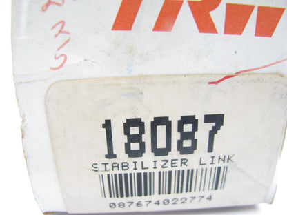 TRW 18087 Suspension Stabilizer Sway Bar Link Kit - Rear
