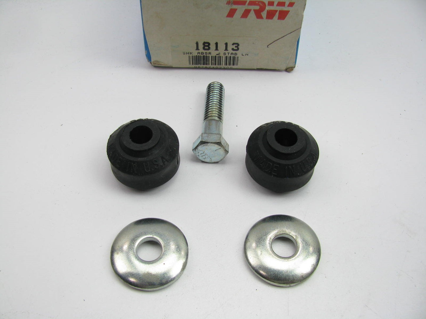 TRW 18113 Front Suspension Stabilizer Sway Bar Bushings Link Kit