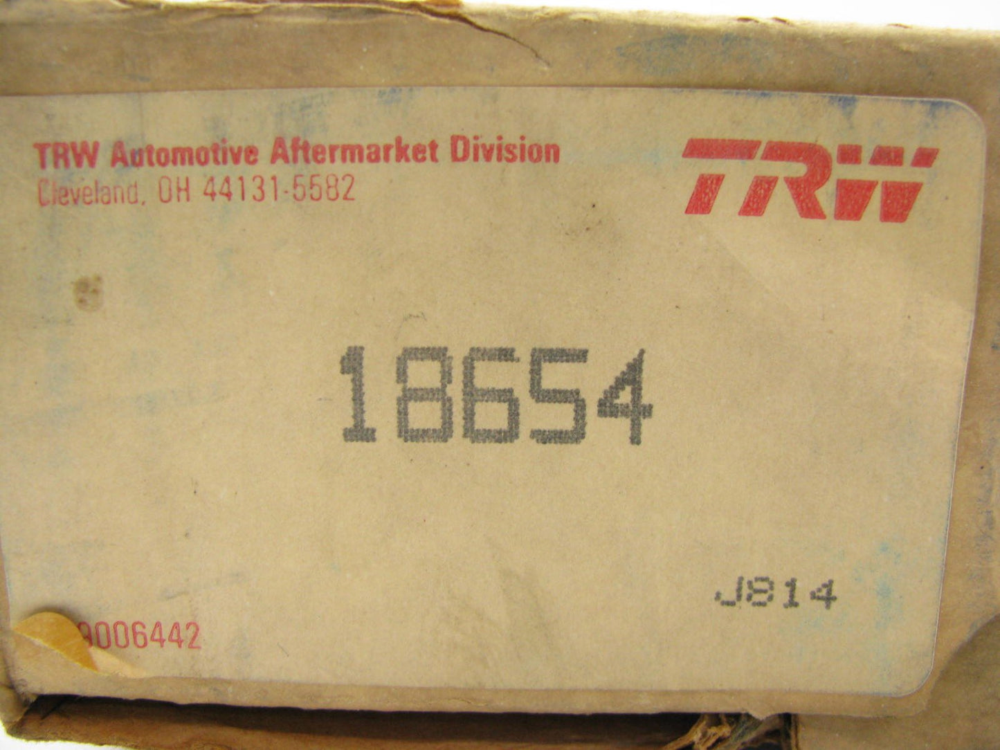 TRW 18654 Steering Idler Arm
