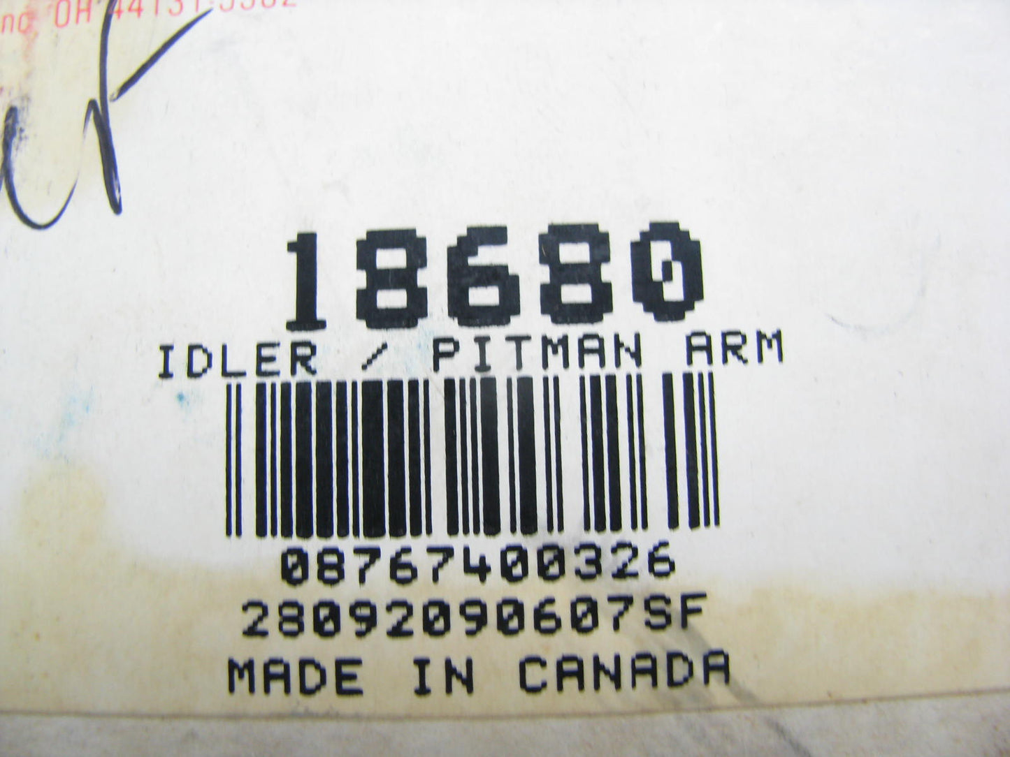 TRW 18680 Steering Idler Arm