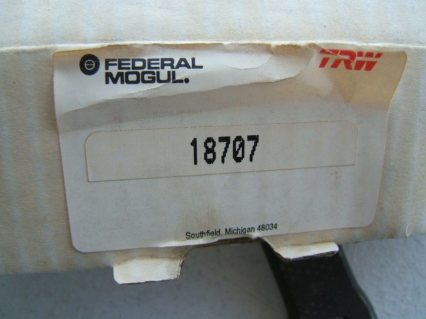TRW 18707 Steering Idler Arm  (With Power Steering ONLY)