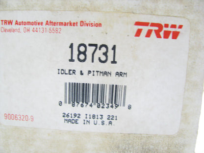 TRW 18731 Pitman Arm - Manual Steering ONLY